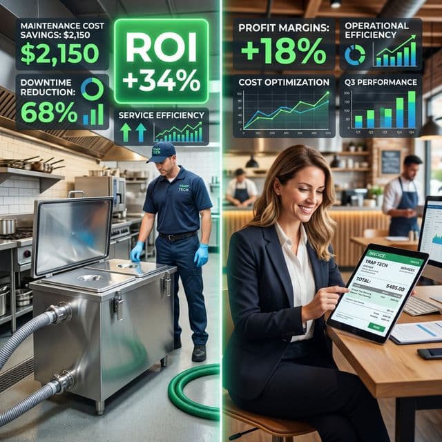 The ROI of Preventive Grease Trap Maintenance Programs