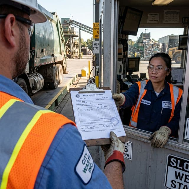 Manifesting and Waste Hauling Documentation Requirements